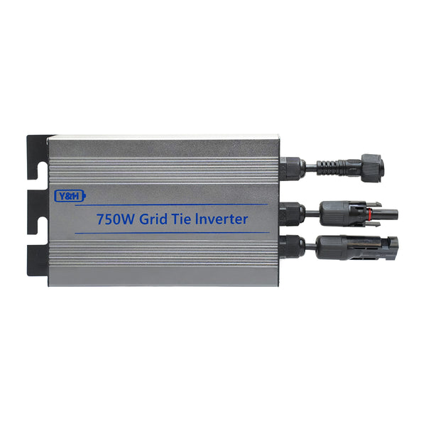 Inversor microconectado a la red Y&amp;H de 300 W, CC 30-60 V, CA 220 V, con comunicación WIFI, inversor apilable MPPT resistente al agua