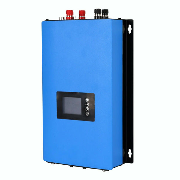 1000Watt 3 phase Wind Grid Tie Inverter with Power Limiter Sensor + Dump Load Pure Sine Wave MPPT DC22-65V for 24V Turbine Generator