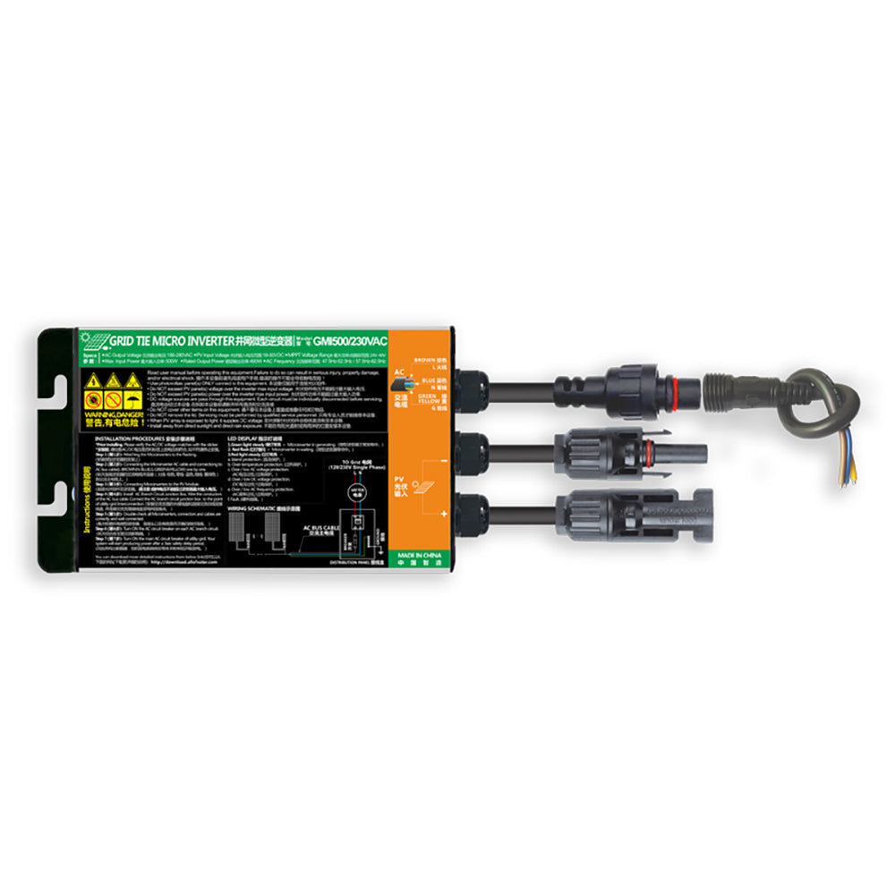 600Watt Solar Grid Tie Micro Inverter MPPT Pure Sine Wave DC18-50V Input AC190-260V Output ﻿