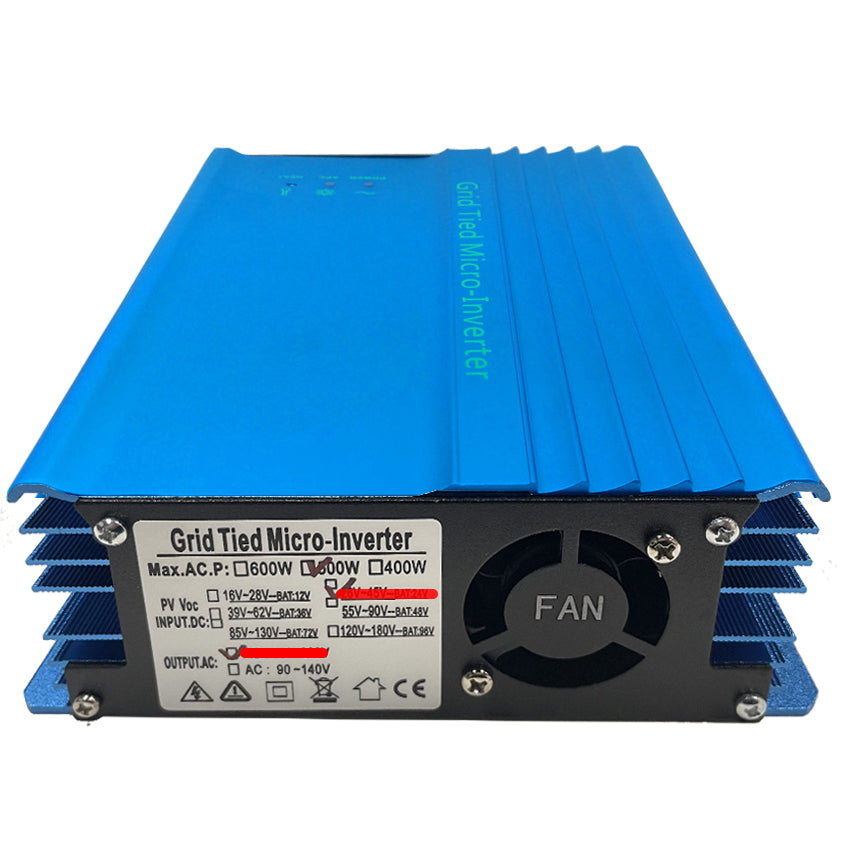 500Watt 12V Solar Grid Tie Micro Inverter MPPT Pure Sine Wave DC16V-28V to AC230V