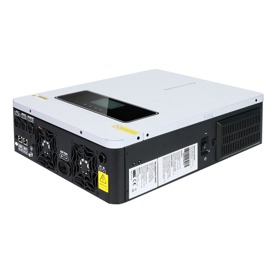 Y&H 3600W 24V Solar Hybrid Inverter Pure Sine Wave MPPT 120A Solar Controller Two AC Output, Max PV Power 4200W Input ﻿