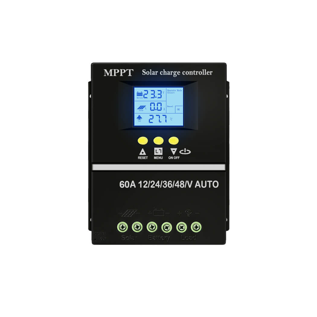 Y&H 60A/80A/100A MPPT Solar Charge Controller 12V 24V 36V 48V LCD Disp ...