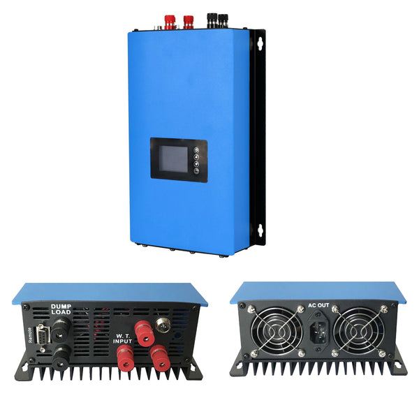 Inversor híbrido MPPT Y&amp;H 2400W DC24V AC230V 80A compatible con WIFI