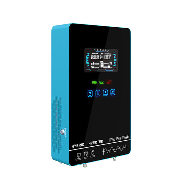 Y&H 4500W Solar Hybrid Inverter 6.25 inch LCD Screen and Touch Buttons
