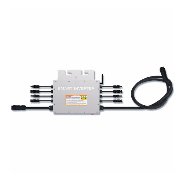 Microinversor para conexión a red Y&amp;H 1200W DC30-60V AC220V con comunicación WIFI, resistente al agua, MPPT, apilable