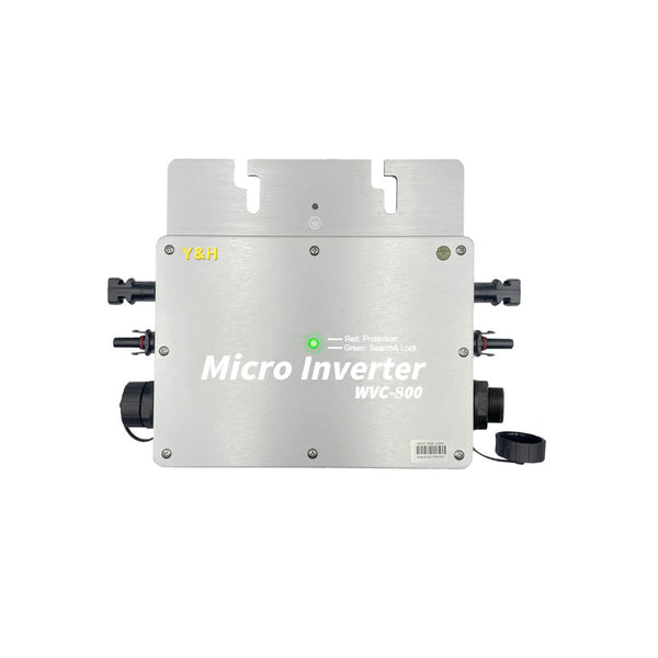 Y&amp;H 600W Micro Wechselrichter para Balkonkraftwerk IP65-Wasserdichter Netzeinspeisung Wechselrichter
