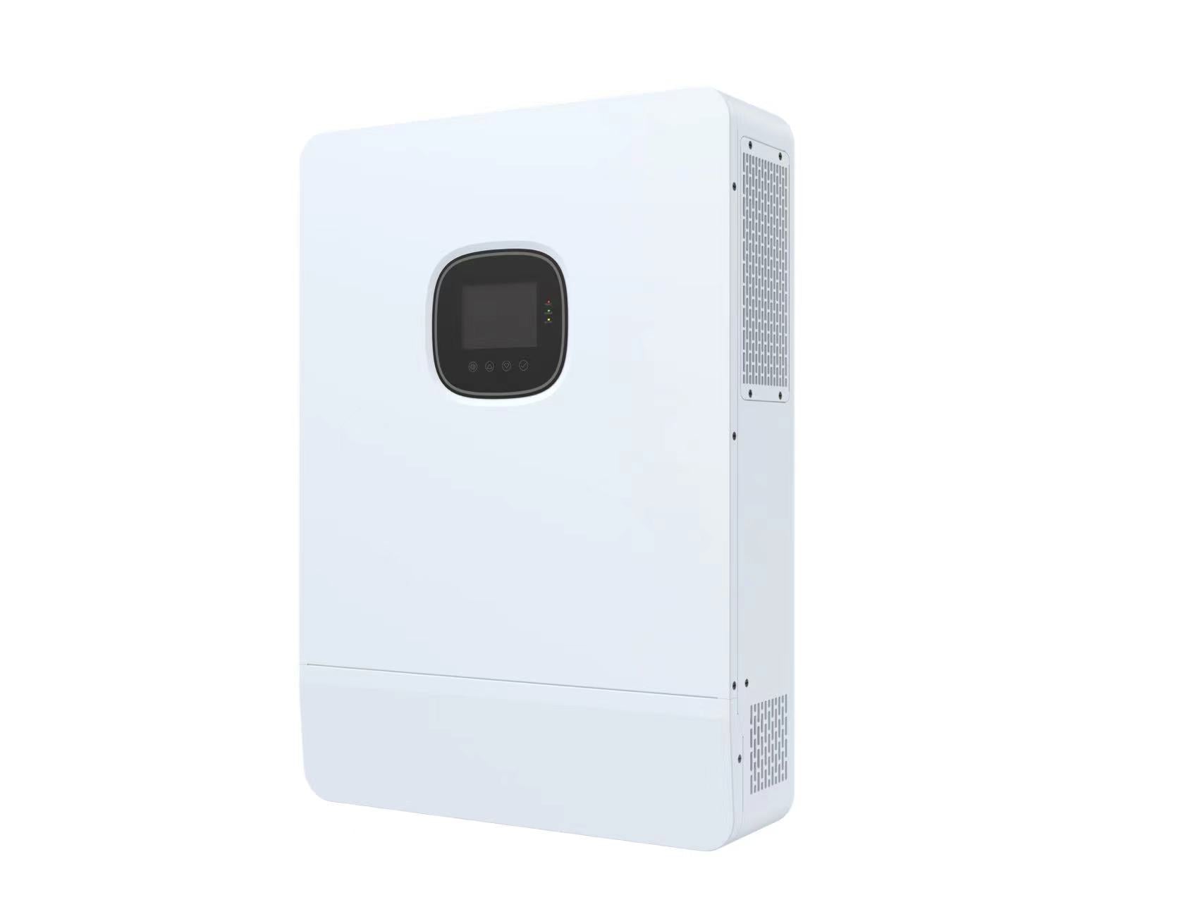 Inversor híbrido solar de fase dividida de 10 KW, 110/240 V CA, 48 V CC, compatible con 6 unidades en paralelo