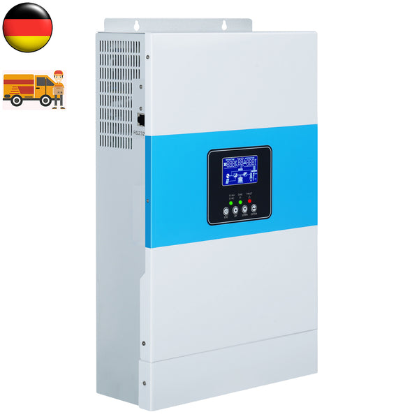 Y&amp;H 5,5 kW Solar-Hybrid-Wechselrichter, 48 VDC MPPT, 100 A Ladegerät, max. 500 VDC PV-Eingang, 220 VAC, netzunabhängiger reiner Sinus-Wechselrichter mit WLAN-Kommunikation